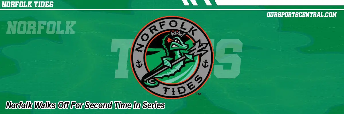 Norfolk Walks Off For Second Time In Series