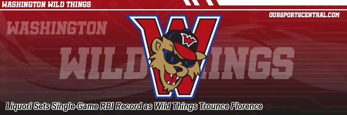 Liquori Sets Single-Game RBI Record as Wild Things Trounce Florence
