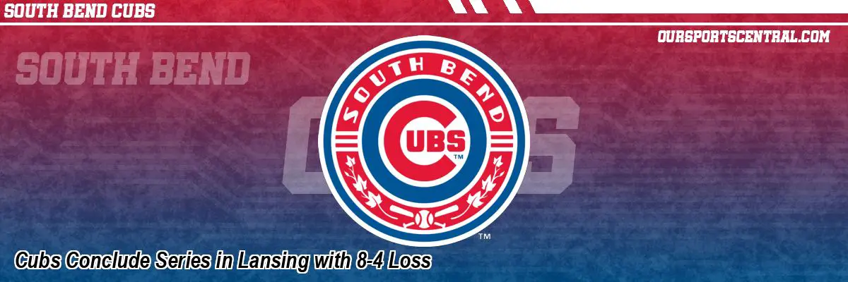 Cubs Conclude Series in Lansing with 8-4 Loss
