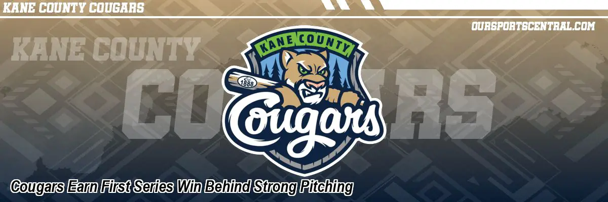 Cougars Earn First Series Win Behind Strong Pitching