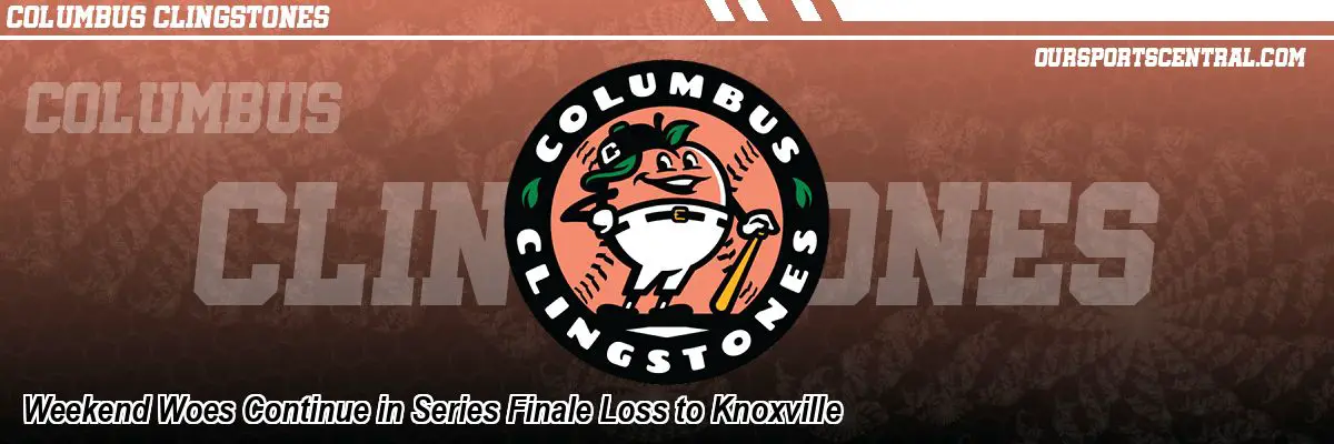 Weekend Woes Continue in Series Finale Loss to Knoxville