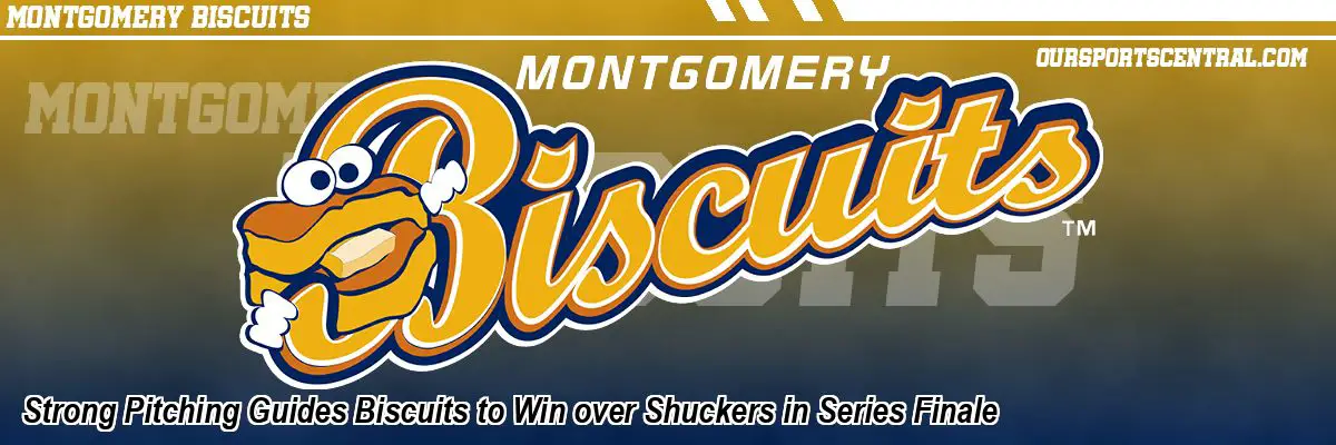 Strong Pitching Guides Biscuits to Win over Shuckers in Series Finale