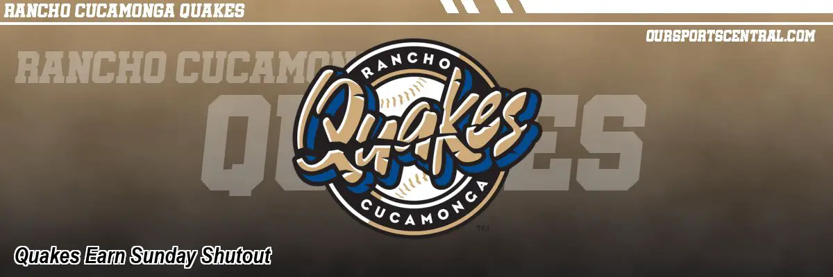 Quakes Earn Sunday Shutout