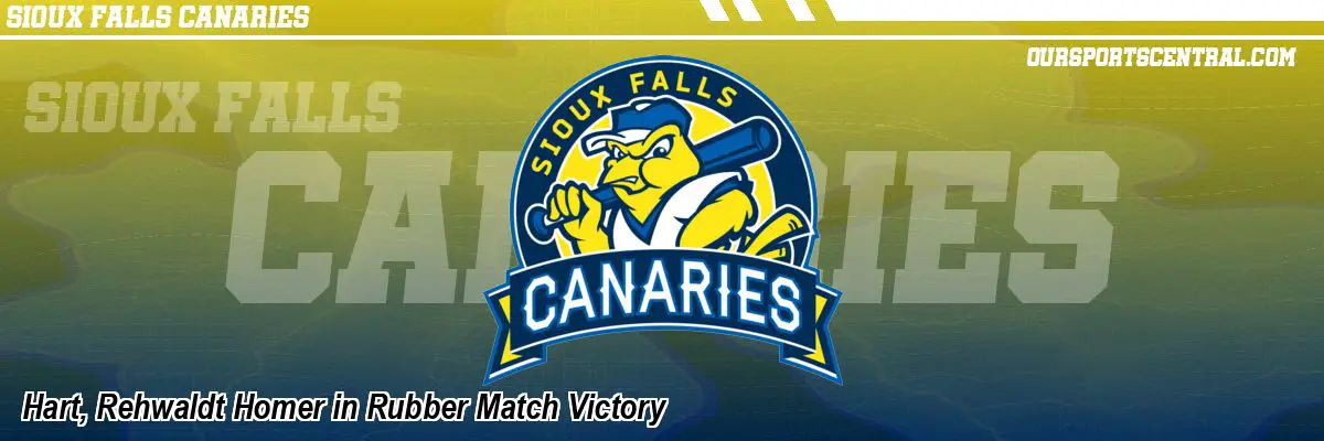 Hart, Rehwaldt Homer in Rubber Match Victory