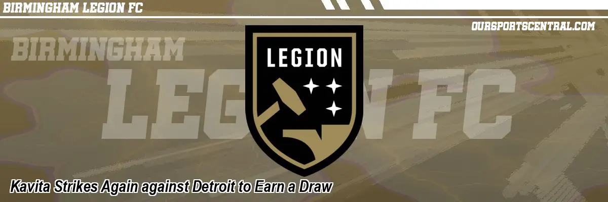 Kavita Strikes Again against Detroit to Earn a Draw