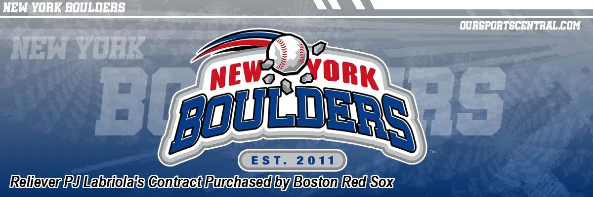 Reliever PJ Labriola's Contract Purchased by Boston Red Sox