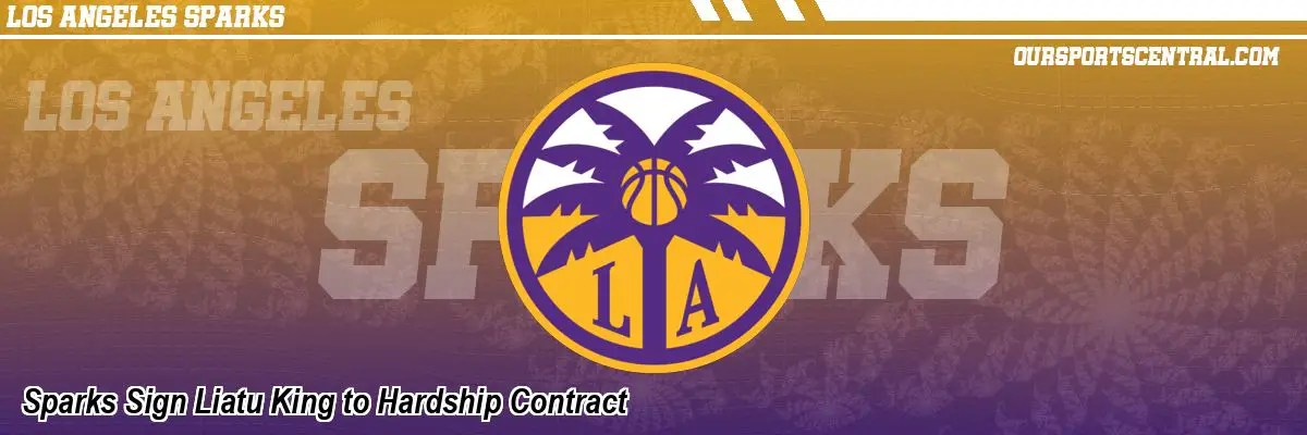 Sparks Sign Liatu King to Hardship Contract