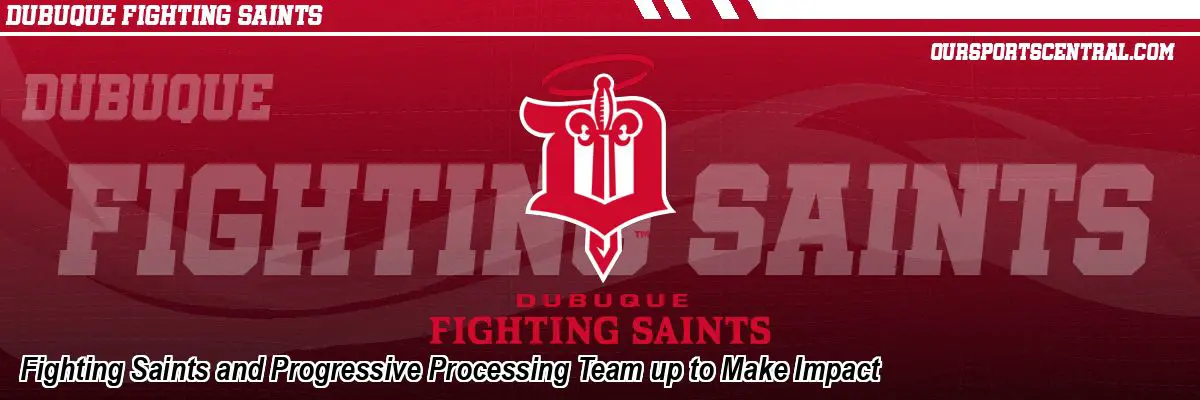 Fighting Saints and Progressive Processing Team up to Make Impact