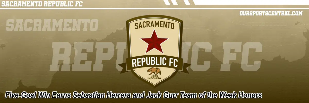 Five-Goal Win Earns Sebastian Herrera and Jack Gurr Team of the Week Honors