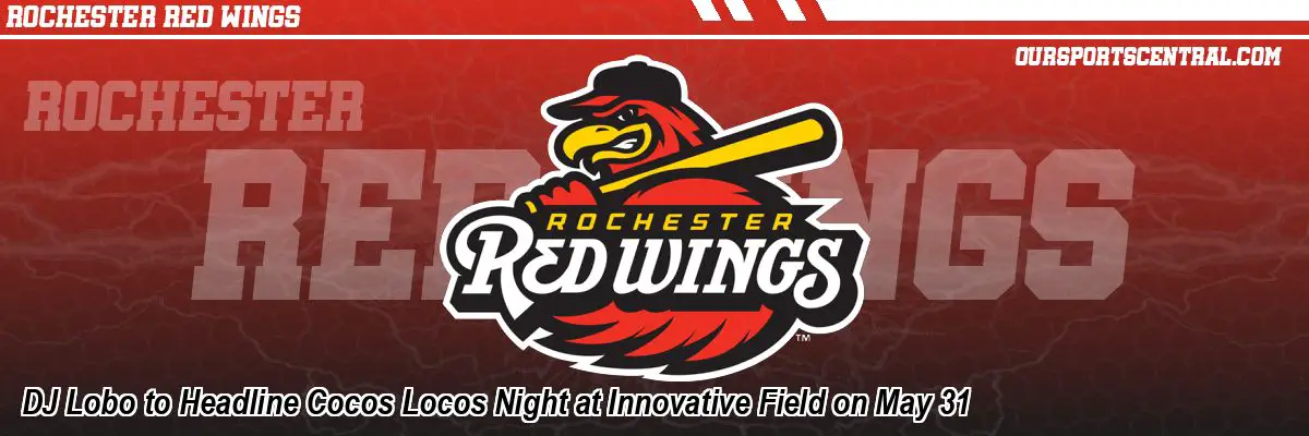 DJ Lobo to Headline Cocos Locos Night at Innovative Field on May 31