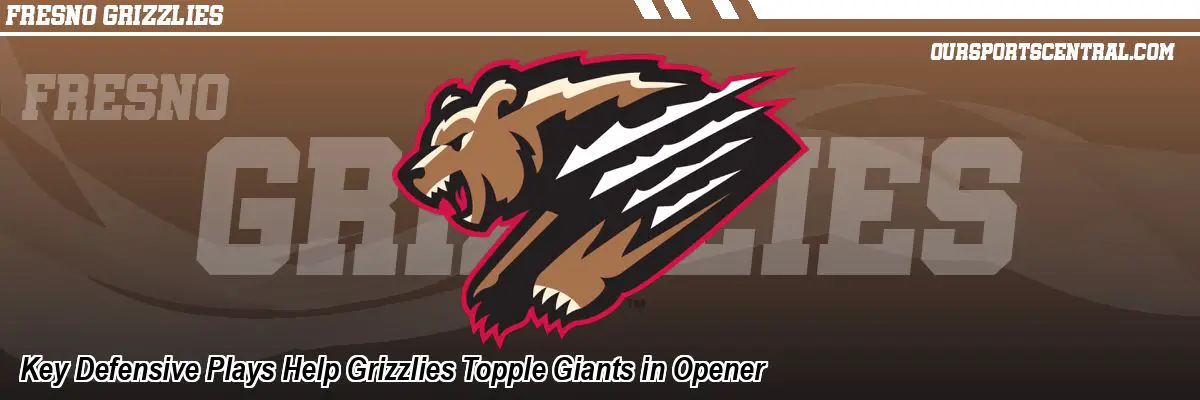 Key Defensive Plays Help Grizzlies Topple Giants in Opener