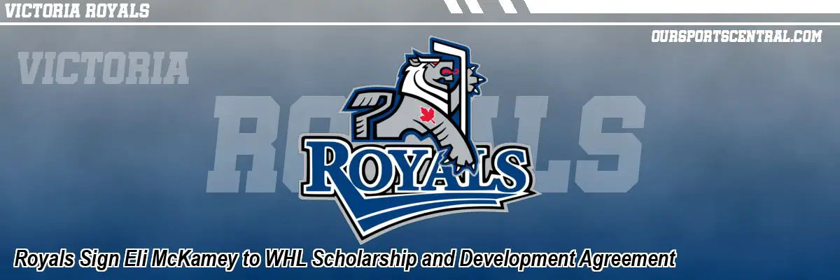 Royals Sign Eli McKamey to WHL Scholarship and Development Agreement
