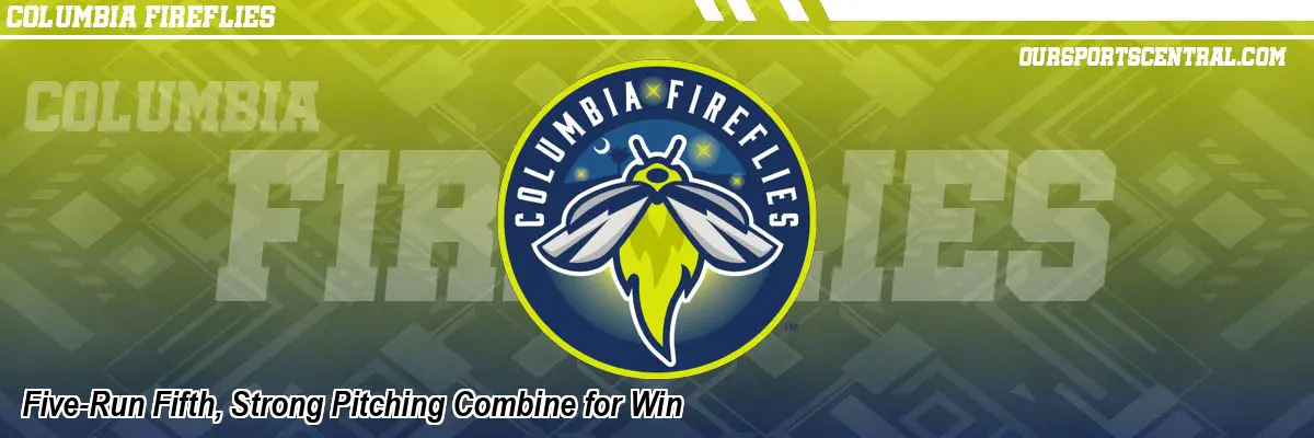Five-Run Fifth, Strong Pitching Combine for Win