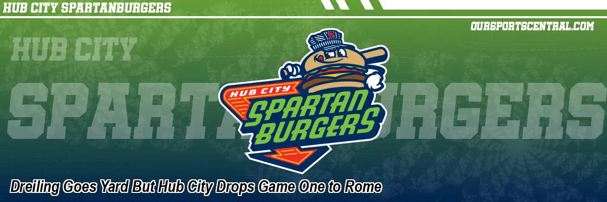 Dreiling Goes Yard But Hub City Drops Game One to Rome