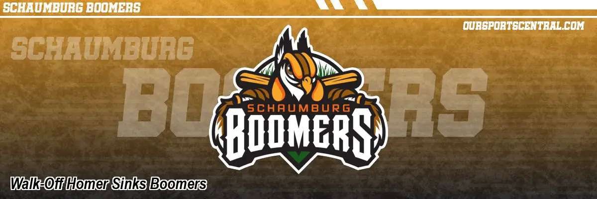 Walk-Off Homer Sinks Boomers