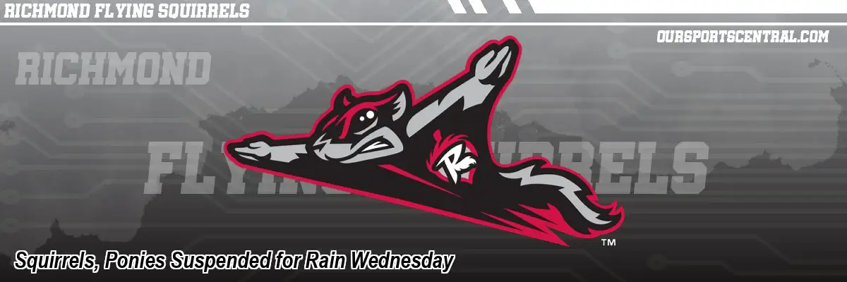 Squirrels, Ponies Suspended for Rain Wednesday