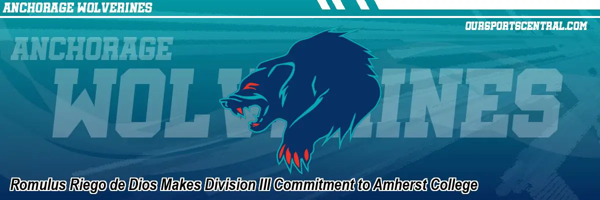 Romulus Riego de Dios Makes Division III Commitment to Amherst College