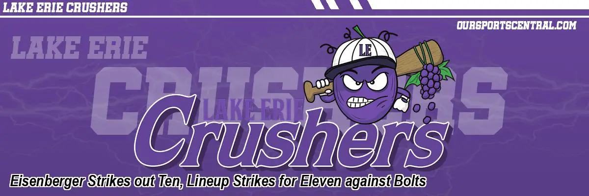 Eisenberger Strikes out Ten, Lineup Strikes for Eleven against Bolts