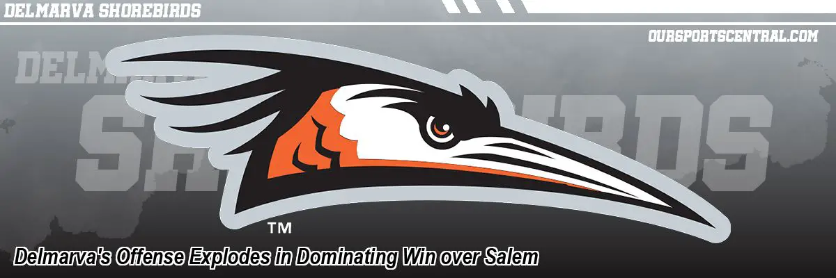 Delmarva's Offense Explodes in Dominating Win over Salem