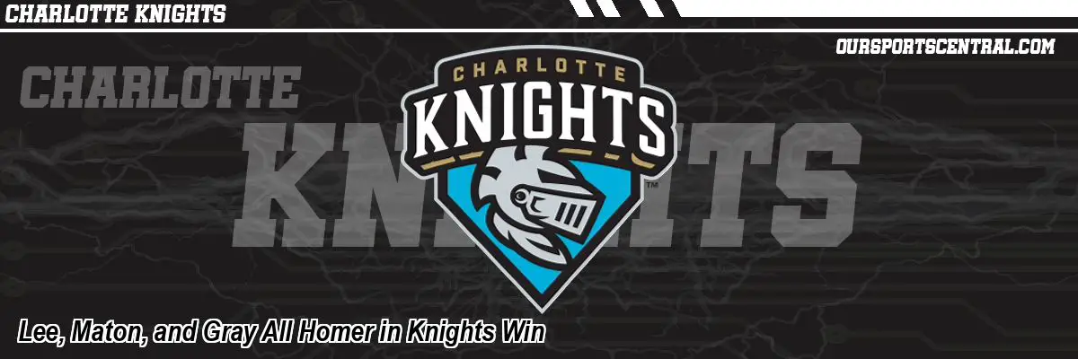 Lee, Maton, and Gray All Homer in Knights Win