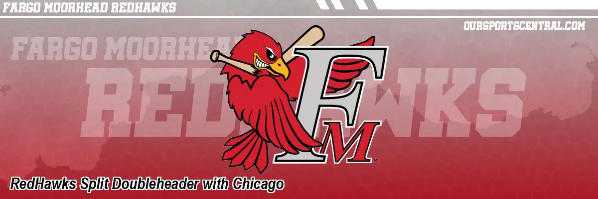 RedHawks Split Doubleheader with Chicago
