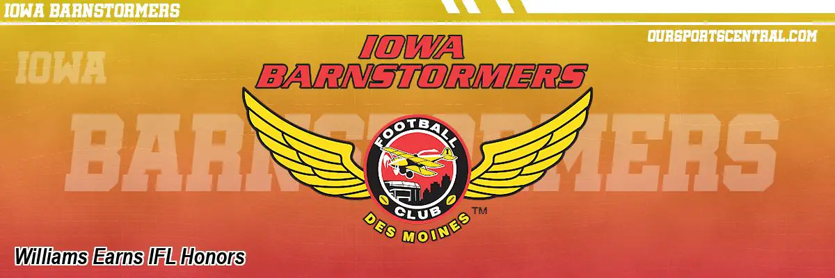 Williams Earns IFL Honors