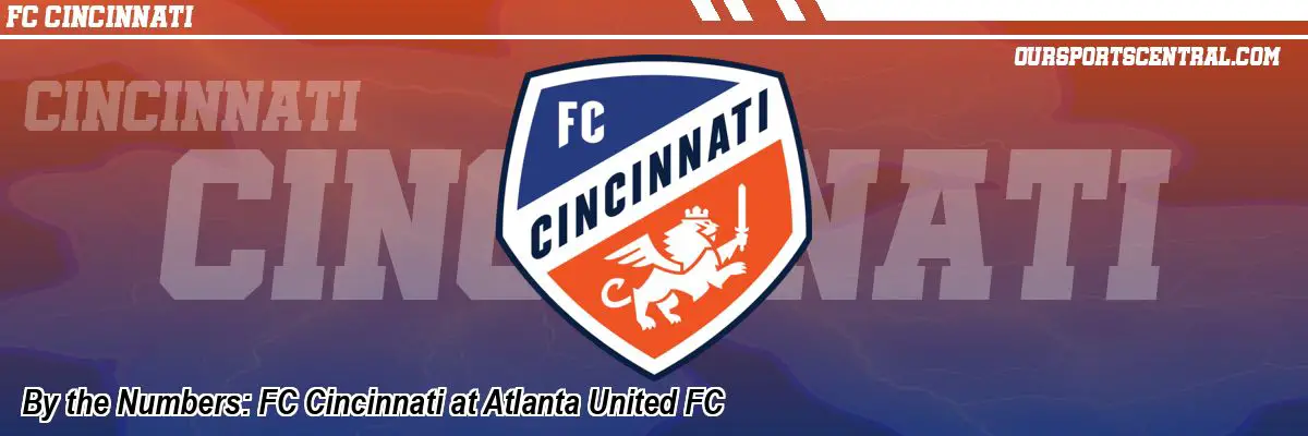 By the Numbers: FC Cincinnati at Atlanta United FC