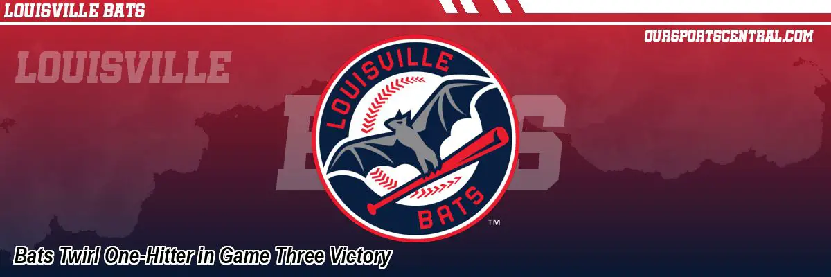 Bats Twirl One-Hitter in Game Three Victory