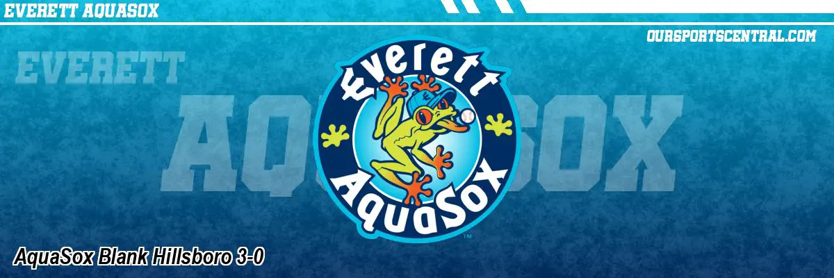 AquaSox Blank Hillsboro 3-0