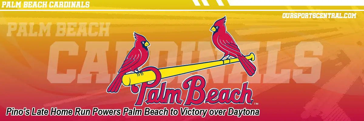 Pino's Late Home Run Powers Palm Beach to Victory over Daytona