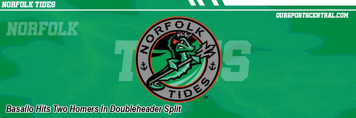 Basallo Hits Two Homers In Doubleheader Split