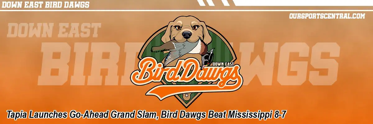 Tapia Launches Go-Ahead Grand Slam, Bird Dawgs Beat Mississippi 8-7