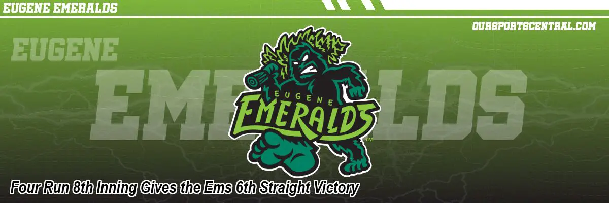 Four Run 8th Inning Gives the Ems 6th Straight Victory