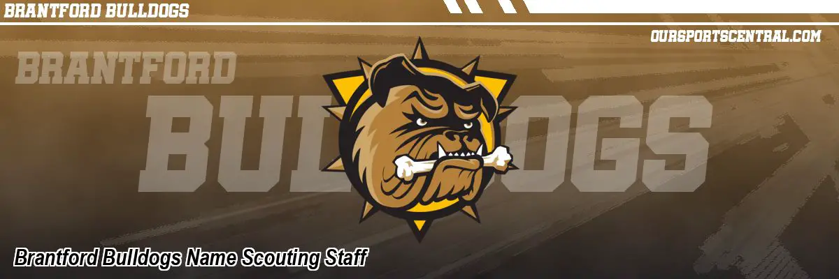 Brantford Bulldogs Name Scouting Staff