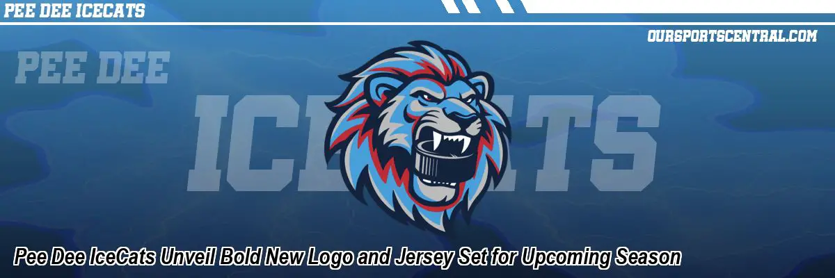 Pee Dee IceCats Unveil Bold New Logo and Jersey Set for Upcoming Season