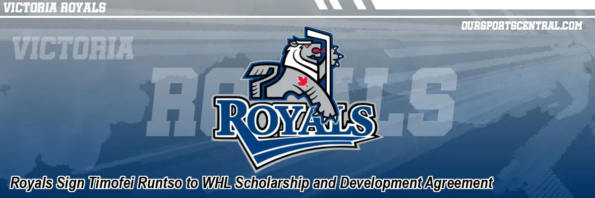 Royals Sign Timofei Runtso to WHL Scholarship and Development Agreement