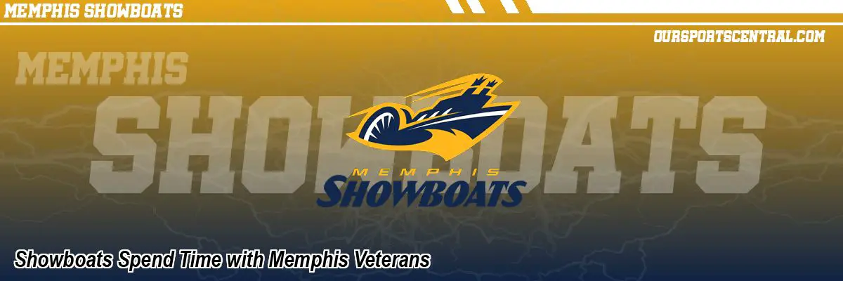 Showboats Spend Time with Memphis Veterans