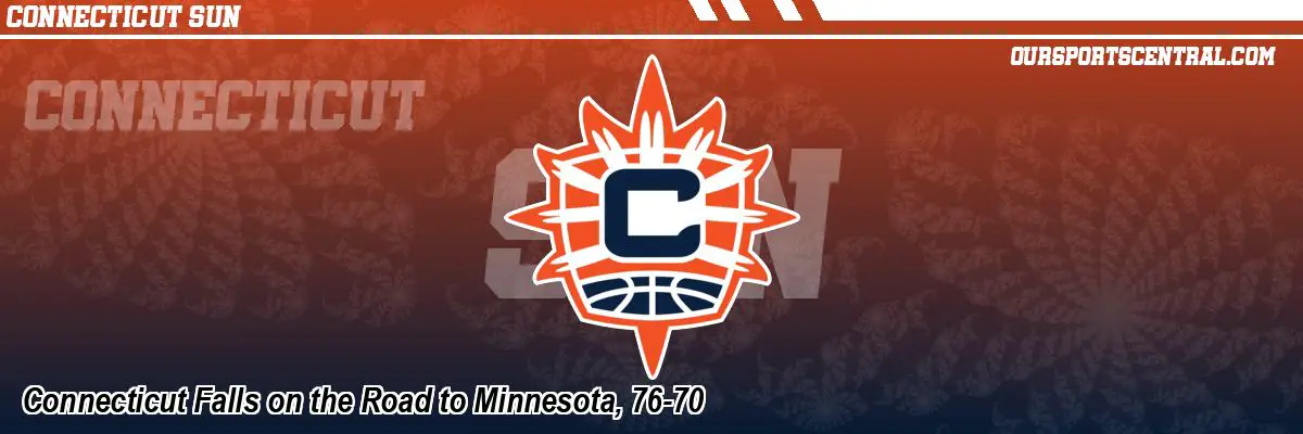 Connecticut Falls on the Road to Minnesota, 76-70