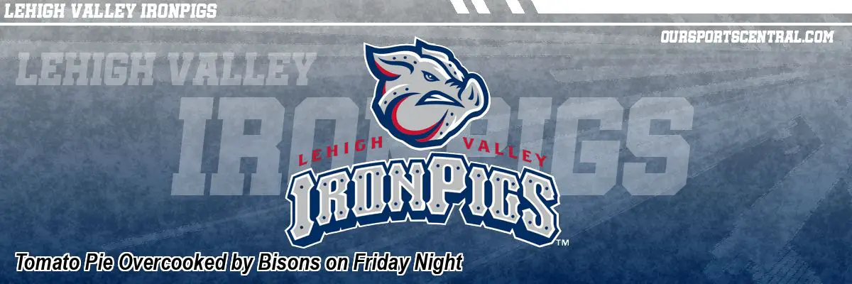 Tomato Pie Overcooked by Bisons on Friday Night