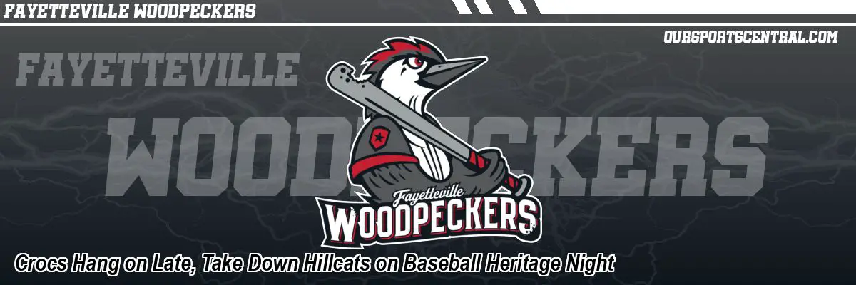 Crocs Hang on Late, Take Down Hillcats on Baseball Heritage Night