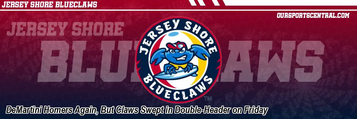 DeMartini Homers Again, But Claws Swept in Double-Header on Friday