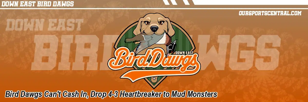 Bird Dawgs Can't Cash In, Drop 4-3 Heartbreaker to Mud Monsters