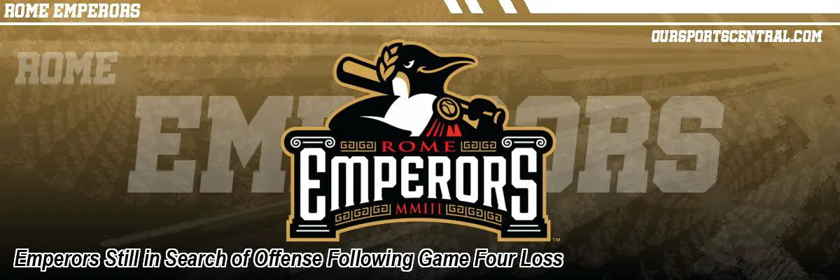 Emperors Still in Search of Offense Following Game Four Loss