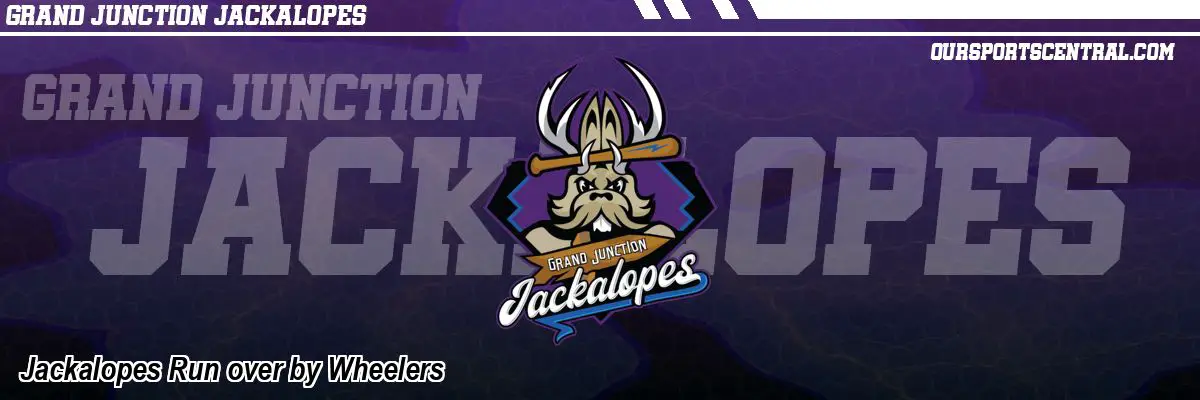 Jackalopes Run over by Wheelers