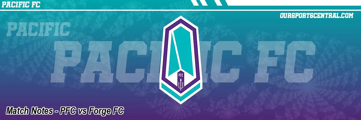Match Notes - PFC vs Forge FC
