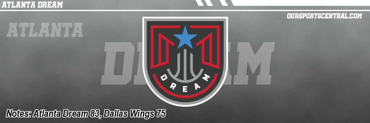 Notes: Atlanta Dream 83, Dallas Wings 75
