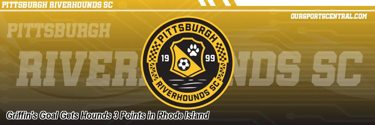 Griffin's Goal Gets Hounds 3 Points in Rhode Island