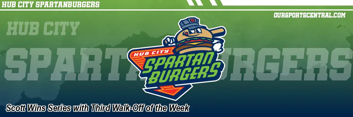 Scott Wins Series with Third Walk-Off of the Week