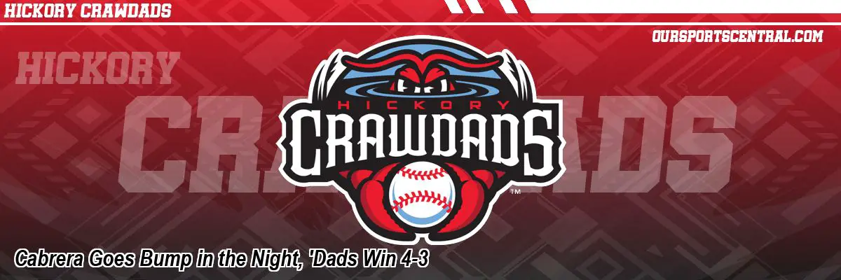 Cabrera Goes Bump in the Night, 'Dads Win 4-3