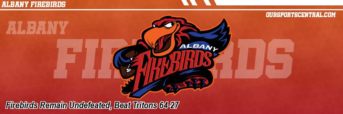 Firebirds Remain Undefeated, Beat Tritons 64-27